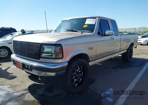 1997 Ford F-250 Xl from USA, damaged, VIN 1FTHX25F9VEC83628